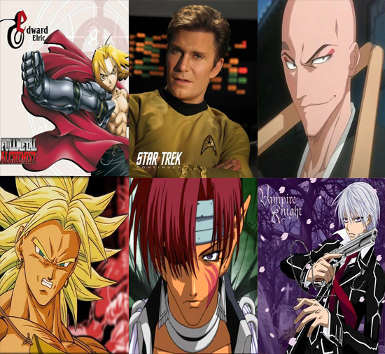 vic mignogna anime characters